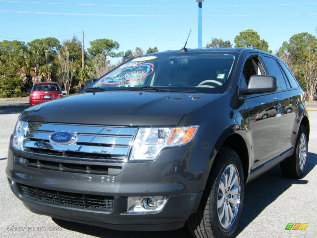 2007 Edge SEL Plus - Carbon Metallic / Medium Light Stone photo #1