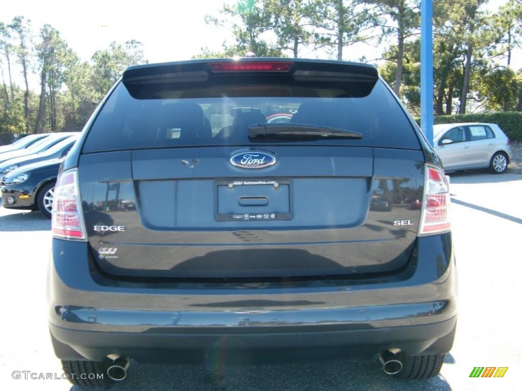 2007 Edge SEL Plus - Carbon Metallic / Medium Light Stone photo #4