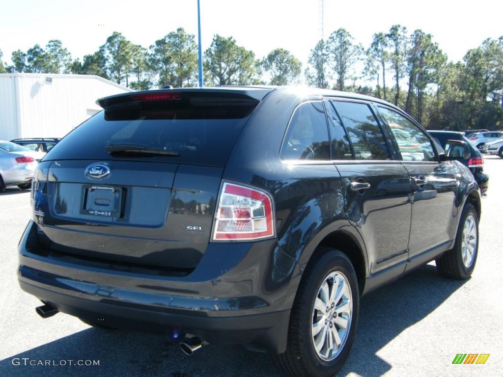 2007 Edge SEL Plus - Carbon Metallic / Medium Light Stone photo #5