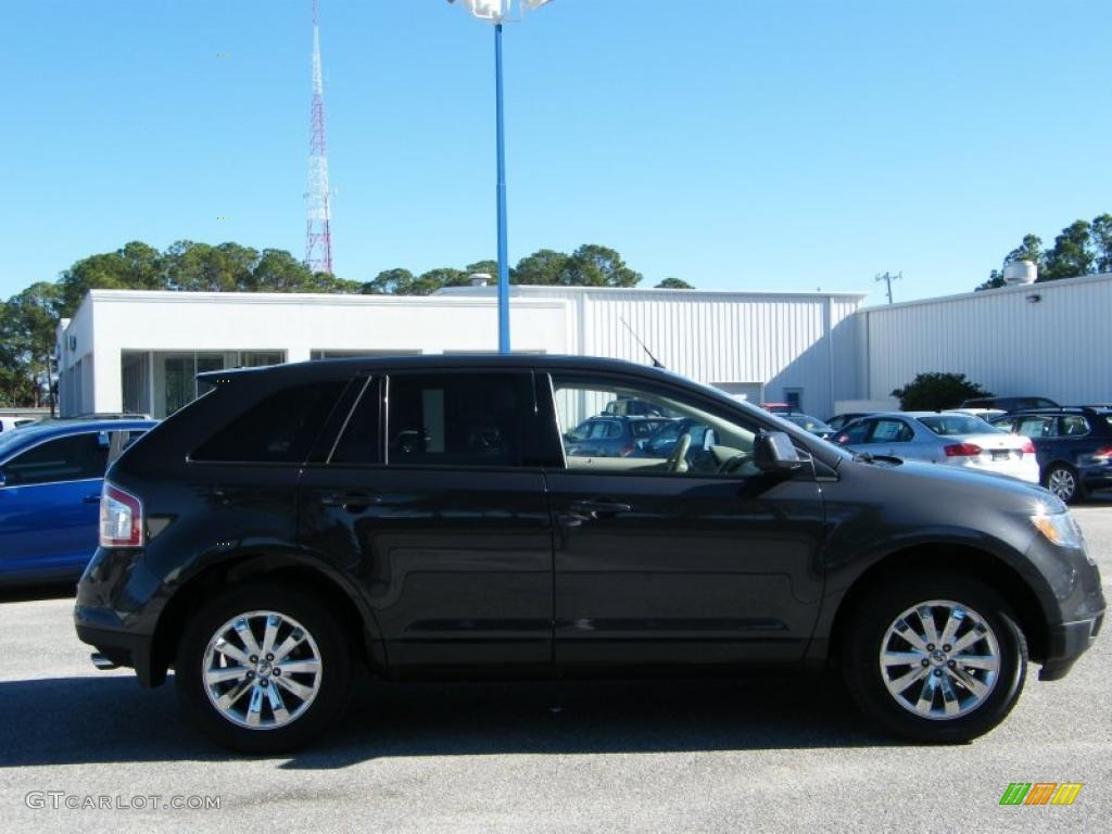 2007 Edge SEL Plus - Carbon Metallic / Medium Light Stone photo #6