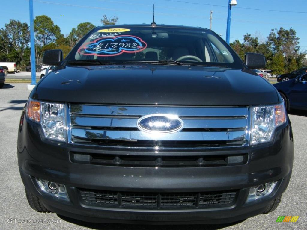 2007 Edge SEL Plus - Carbon Metallic / Medium Light Stone photo #8