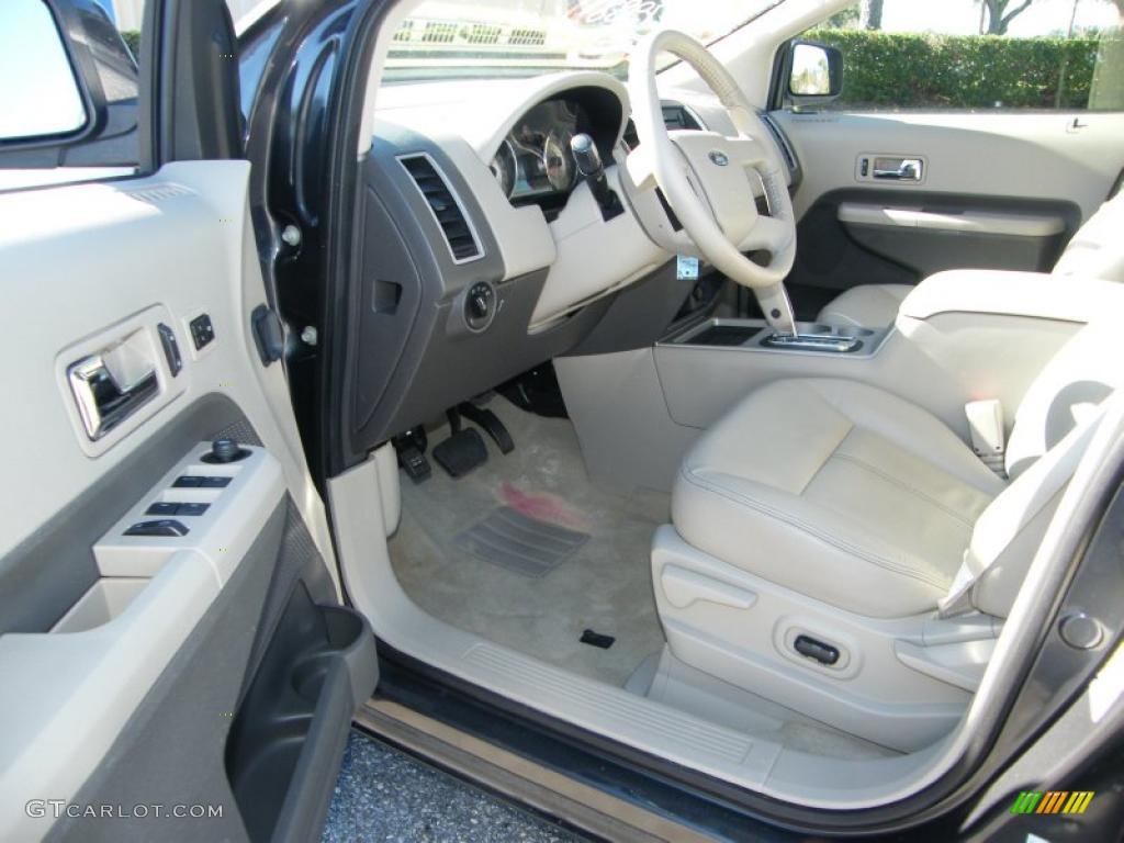 2007 Edge SEL Plus - Carbon Metallic / Medium Light Stone photo #13