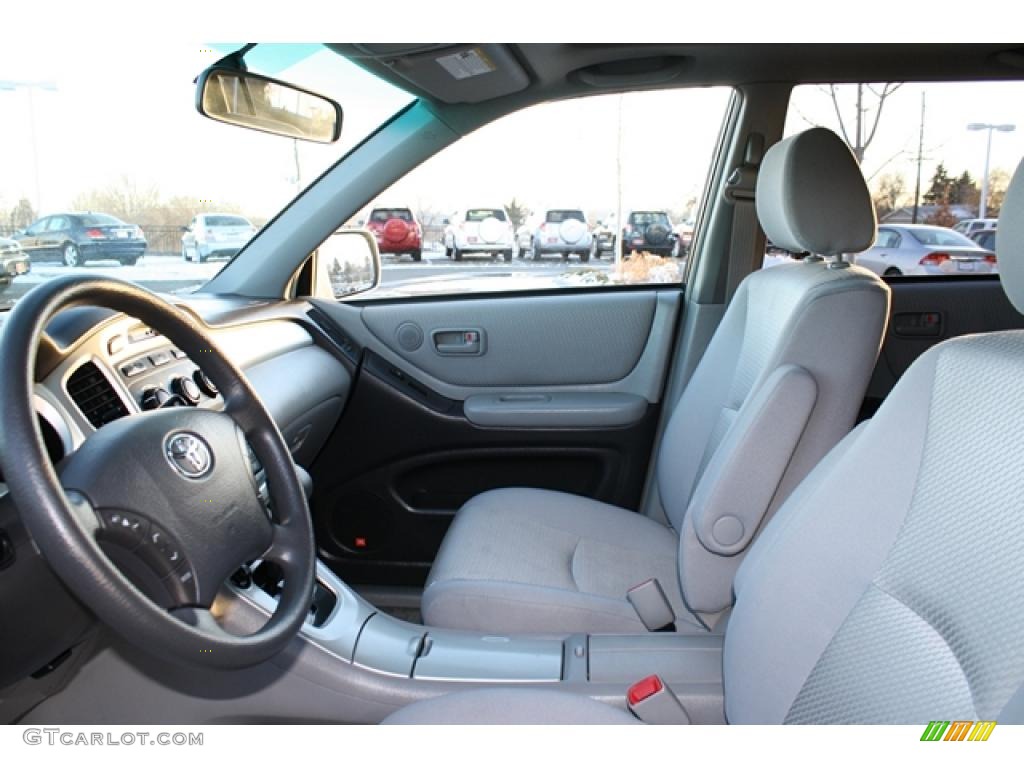2007 Highlander Hybrid 4WD - Millenium Silver Metallic / Ash Gray photo #9