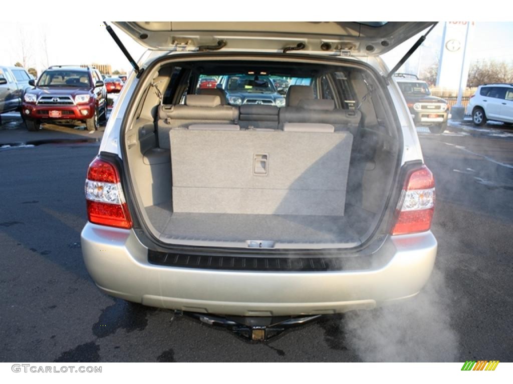 2007 Highlander Hybrid 4WD - Millenium Silver Metallic / Ash Gray photo #28