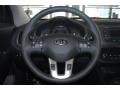 Black 2011 Kia Sportage LX AWD Steering Wheel
