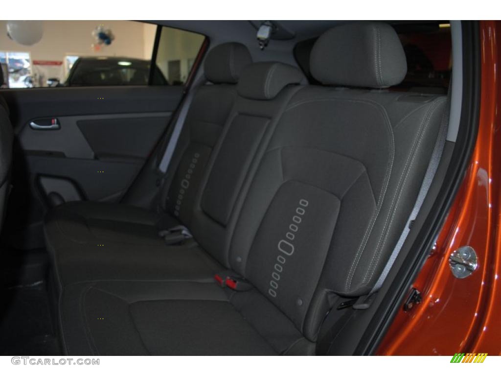 Alpine Gray Interior 2011 Kia Sportage EX Photo #42397387