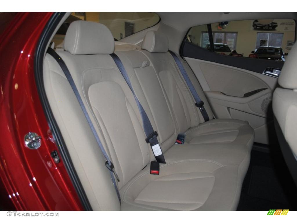 Beige Interior 2011 Kia Optima LX Photo #42398023