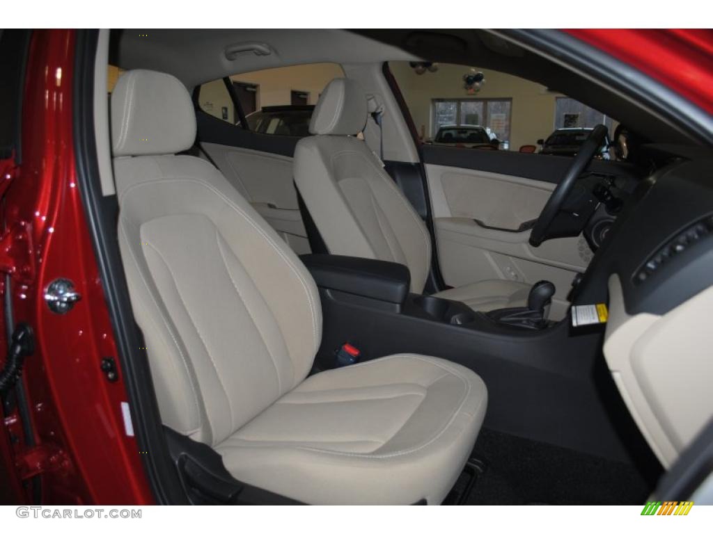 Beige Interior 2011 Kia Optima LX Photo #42398055