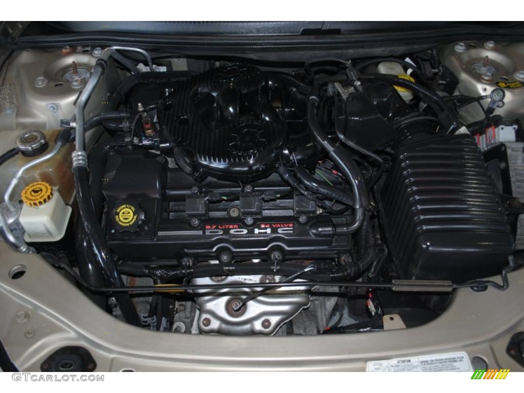 2002 Chrysler Sebring LX Sedan 2.7 Liter DOHC 24-Valve V6 Engine Photo #42399293