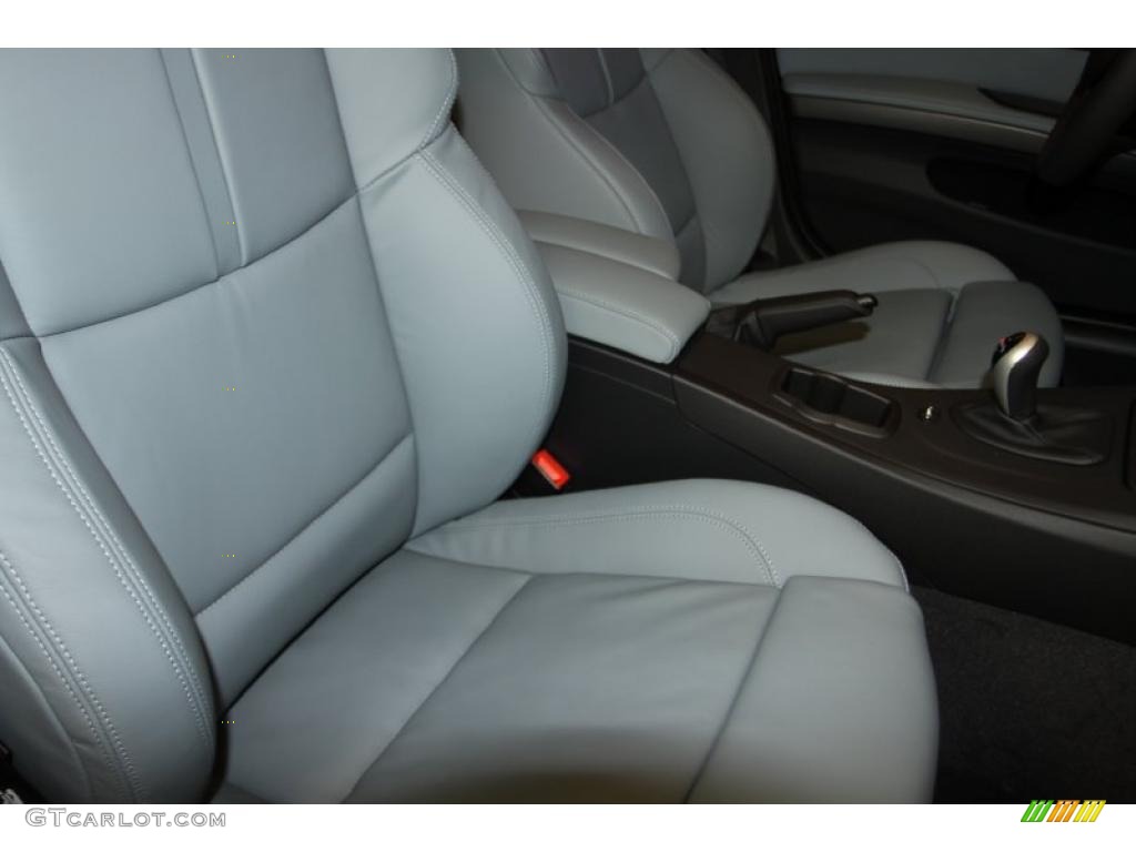Silver Novillo Leather Interior 2011 BMW M3 Sedan Photo #42399459