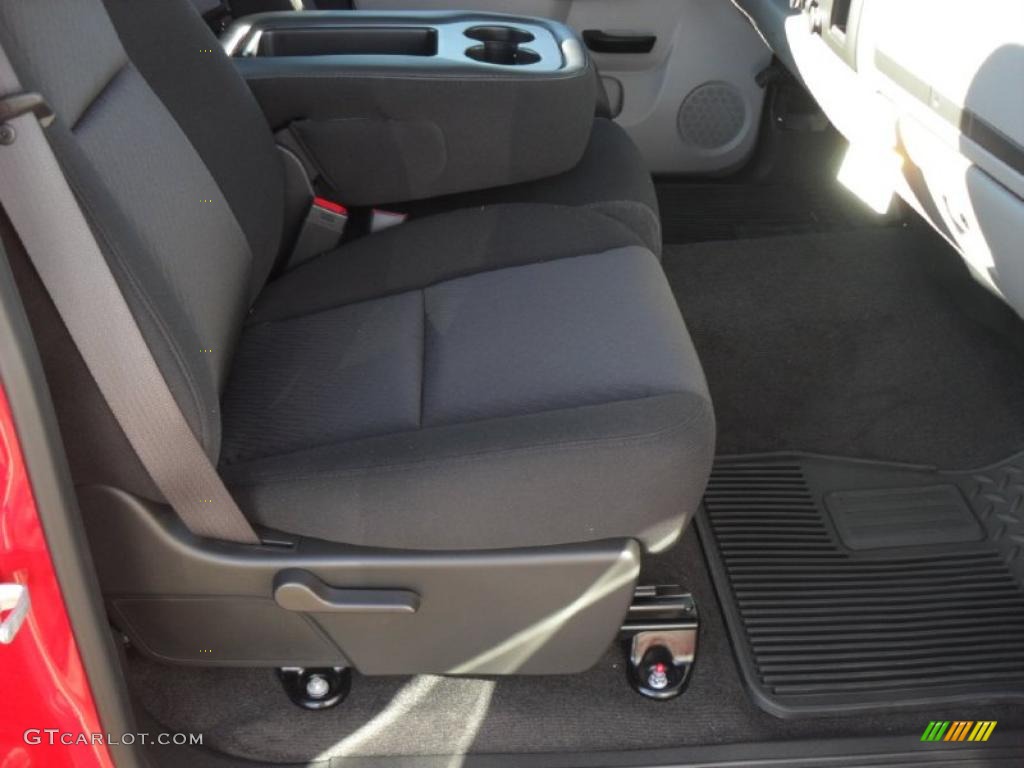 2011 Silverado 1500 LS Regular Cab - Victory Red / Dark Titanium photo #15