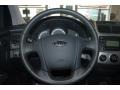 Black 2009 Kia Sportage EX V6 Steering Wheel