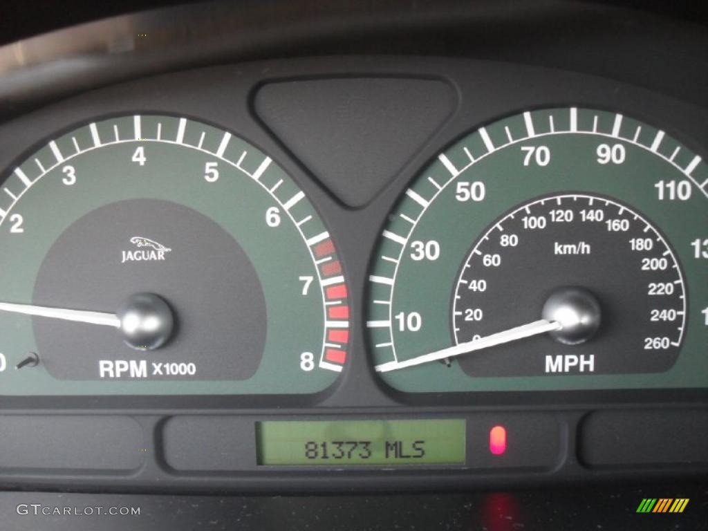 2004 Jaguar S-Type 3.0 Gauges Photo #42400423