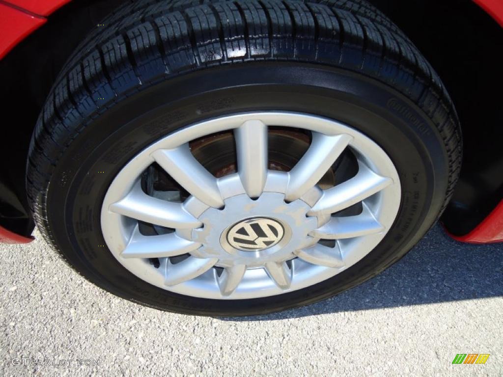 2004 Volkswagen New Beetle GLS Convertible Wheel Photo #42400859