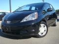 2010 Crystal Black Pearl Honda Fit   photo #1