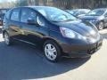 2010 Crystal Black Pearl Honda Fit   photo #4