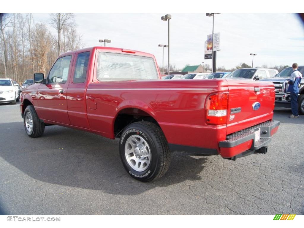 Redfire Metallic 2011 Ford Ranger XLT SuperCab Exterior Photo #42402639
