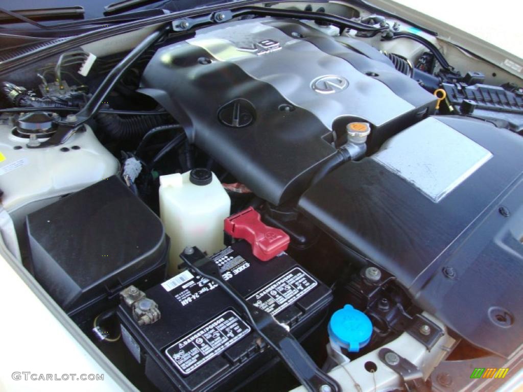 2003 Infiniti M 45 Sport Sedan Engine Photos