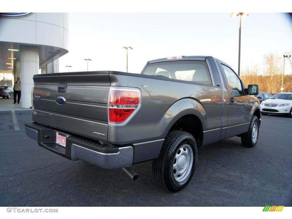 2011 F150 XL Regular Cab - Sterling Grey Metallic / Steel Gray photo #3