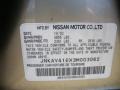 Info Tag of 2003 M 45 Sport Sedan