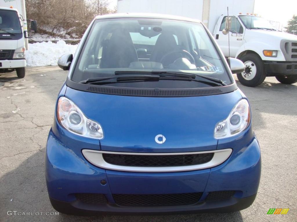 2009 fortwo passion coupe - Blue Metallic / Design Black photo #3