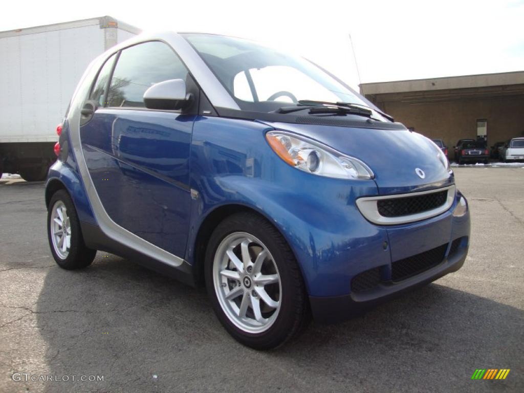 2009 fortwo passion coupe - Blue Metallic / Design Black photo #5