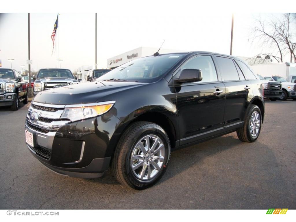Tuxedo Black Metallic 2011 Ford Edge SEL AWD Exterior Photo #42403885