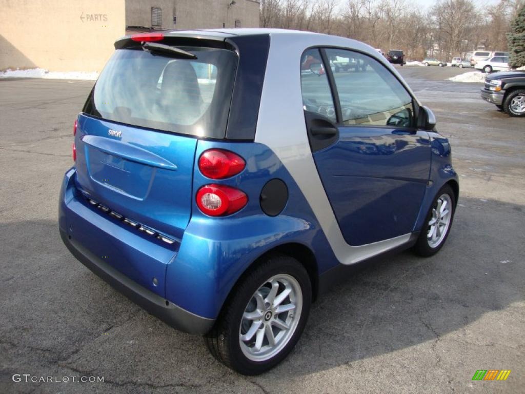 2009 fortwo passion coupe - Blue Metallic / Design Black photo #8