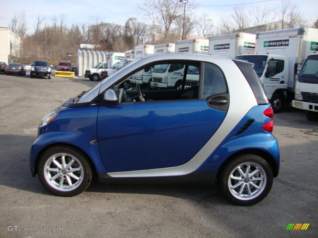 Blue Metallic 2009 Smart fortwo passion coupe Exterior Photo #42403991