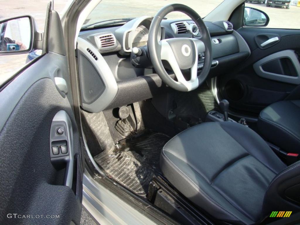 Design Black Interior 2009 Smart fortwo passion coupe Photo #42404023