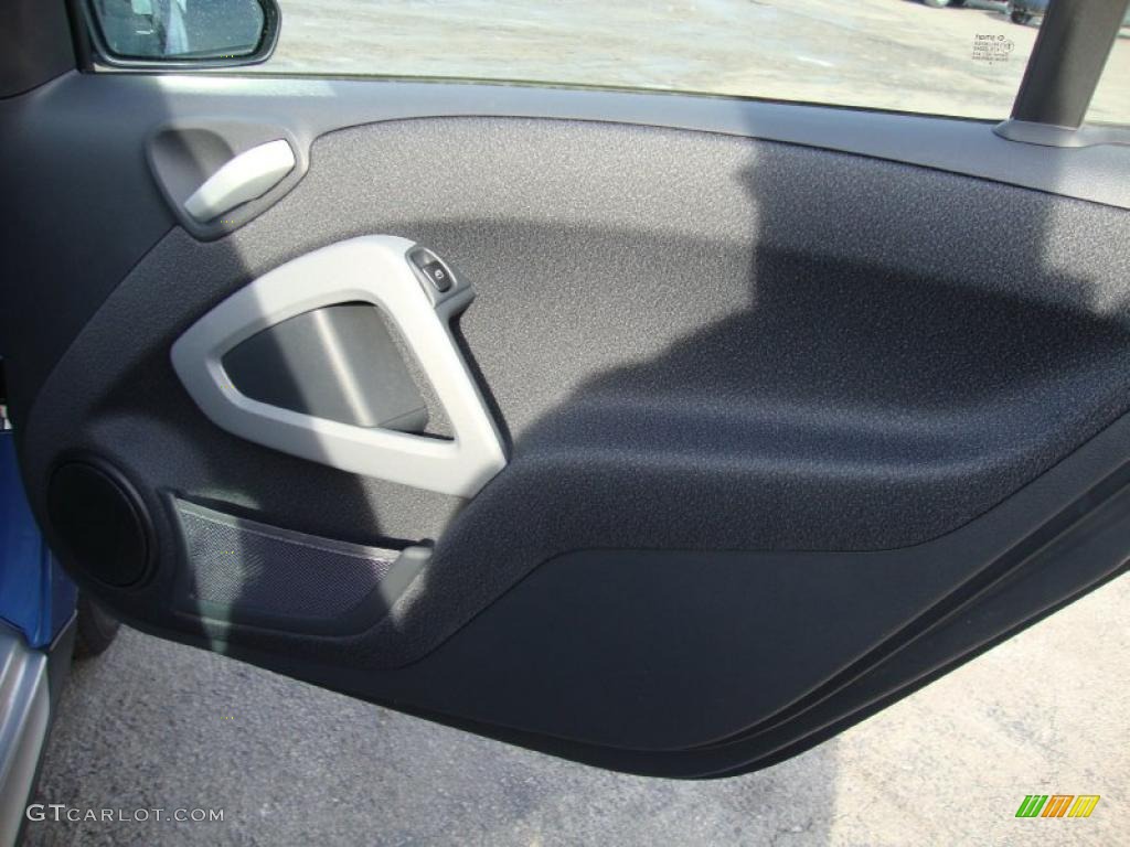 2009 fortwo passion coupe - Blue Metallic / Design Black photo #22