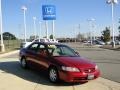 2002 Firepepper Red Pearl Honda Accord SE Sedan  photo #2