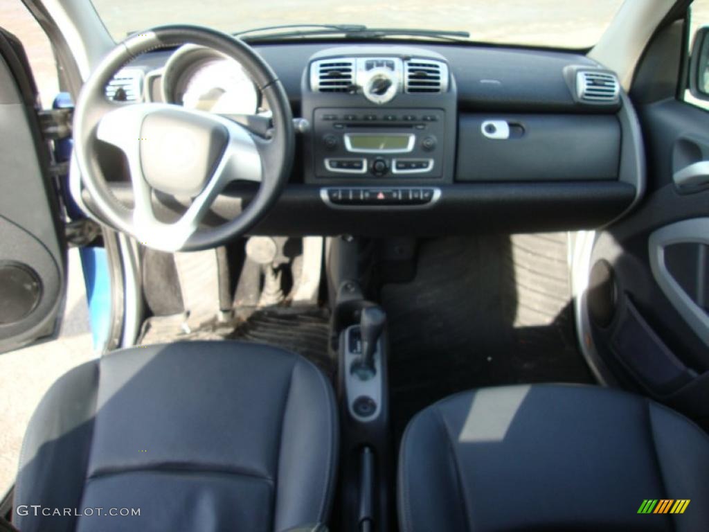 2009 fortwo passion coupe - Blue Metallic / Design Black photo #24