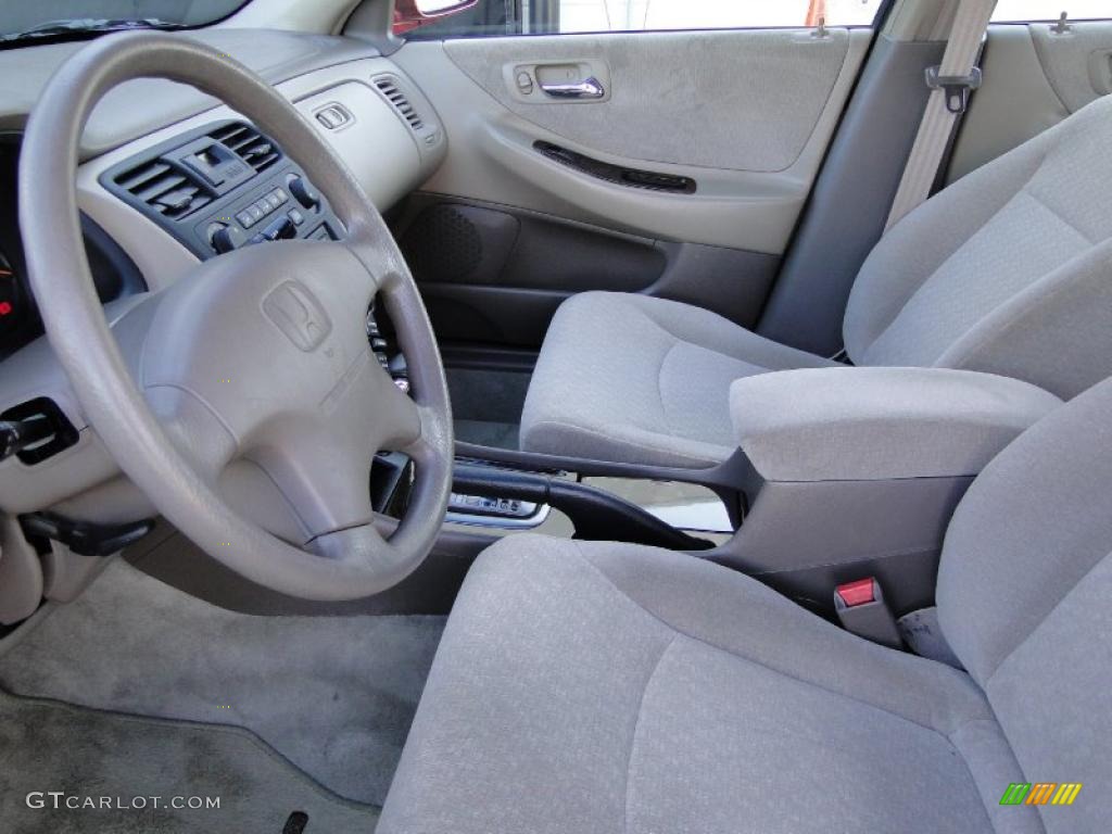 Ivory Interior 2002 Honda Accord SE Sedan Photo #42404359