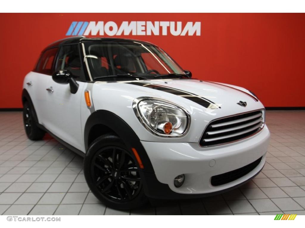 2011 Cooper Countryman - Light White / Carbon Black photo #1