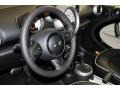 Carbon Black Lounge Leather Steering Wheel Photo for 2011 Mini Cooper #42404747