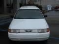 1996 Oxford White Ford Escort LX Wagon  photo #2