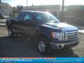 2011 Dark Blue Pearl Metallic Ford F150 XLT SuperCab 4x4  photo #1
