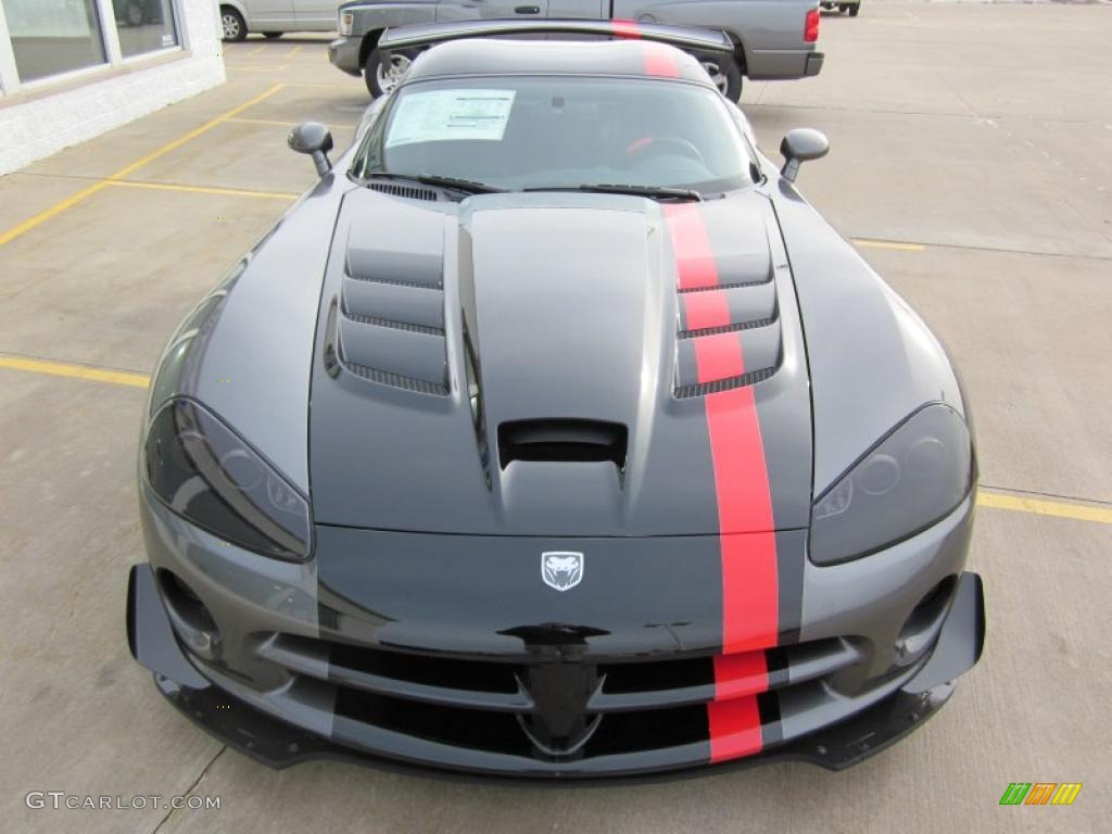 Graphite Metallic 2009 Dodge Viper SRT-10 ACR Coupe Exterior Photo #42408035