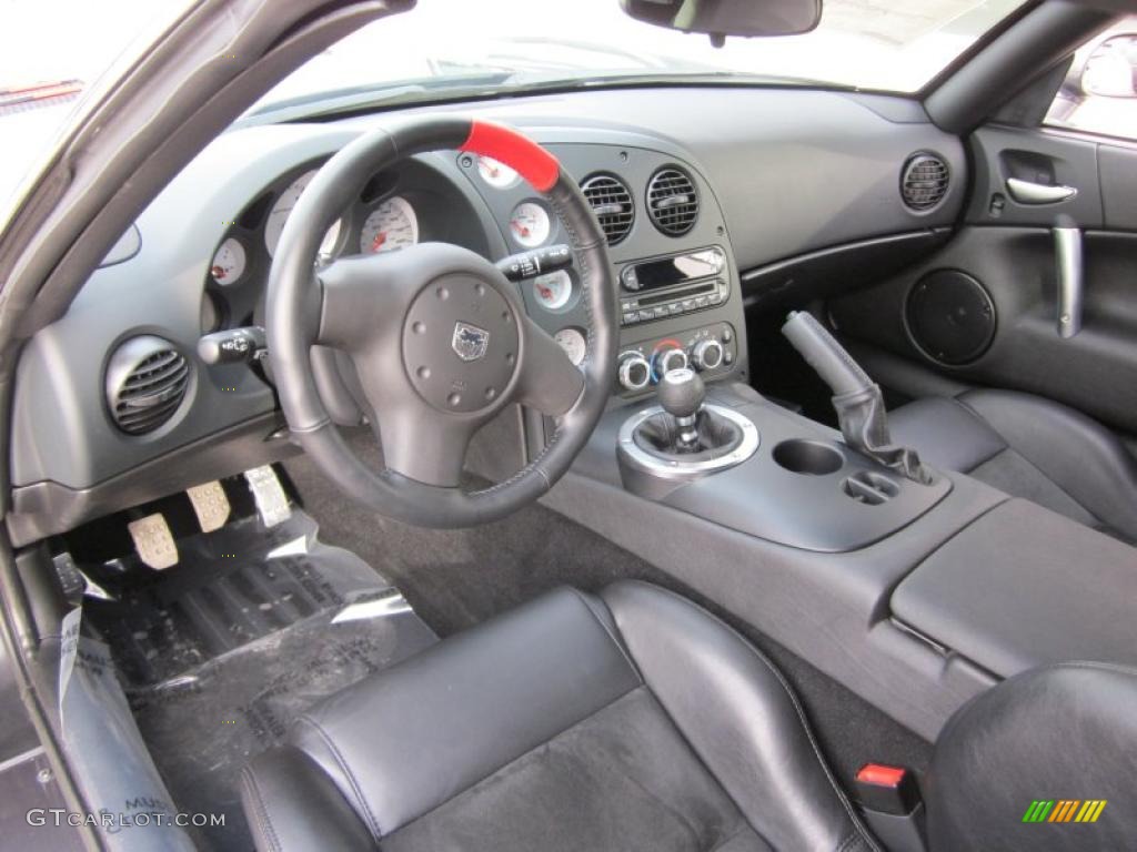 2009 Viper SRT-10 ACR Coupe - Graphite Metallic / Black photo #14