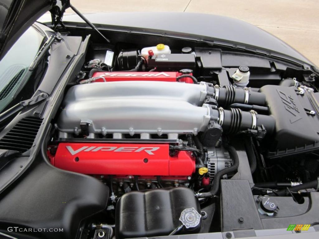 2009 Dodge Viper SRT-10 ACR Coupe 8.4 Liter OHV 20-Valve VVT V10 Engine Photo #42408312