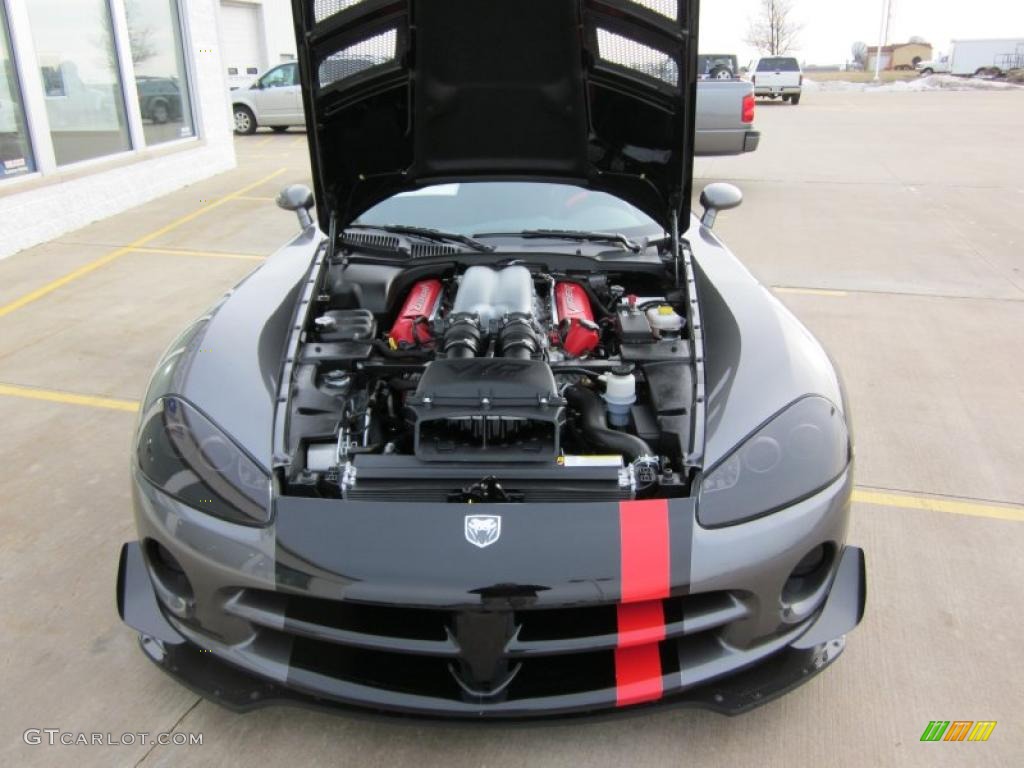 2009 Dodge Viper SRT-10 ACR Coupe 8.4 Liter OHV 20-Valve VVT V10 Engine Photo #42408328