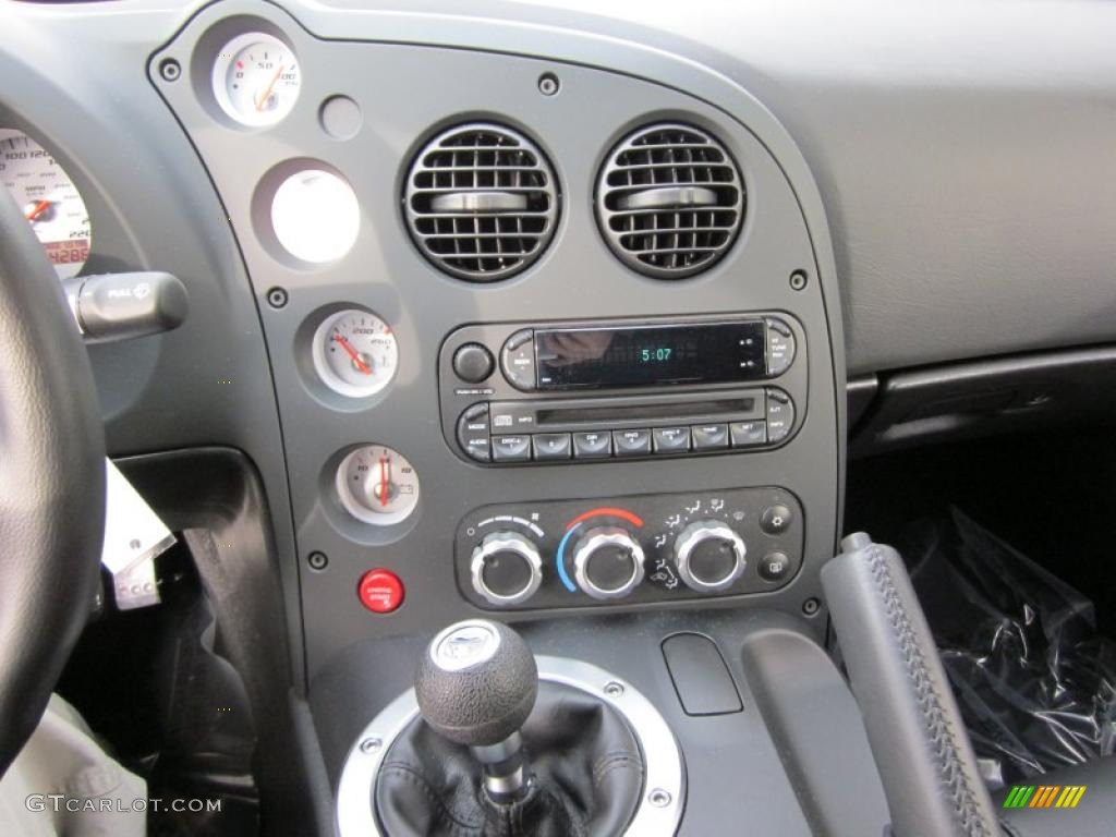 2009 Viper SRT-10 ACR Coupe - Graphite Metallic / Black photo #28