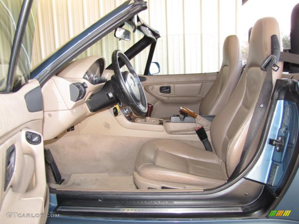 Beige Interior 2001 BMW Z3 2.5i Roadster Photo #42411188