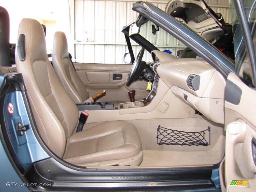 Beige Interior 2001 BMW Z3 2.5i Roadster Photo #42411200