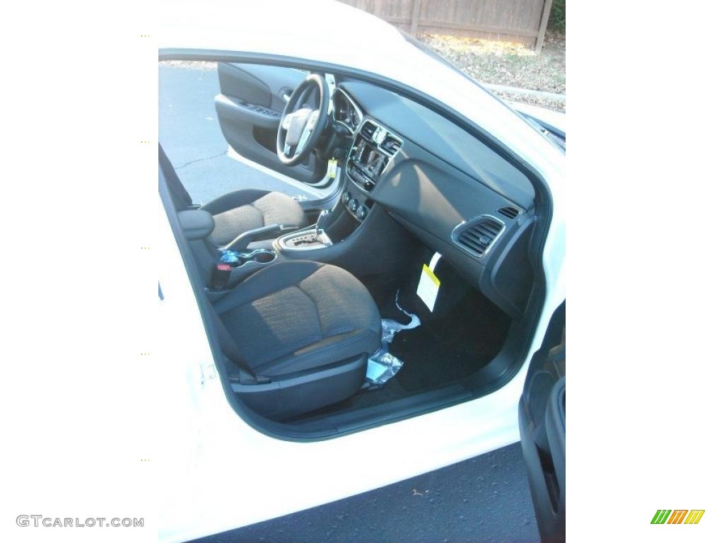 Black Interior 2011 Chrysler 200 Touring Photo #42411582
