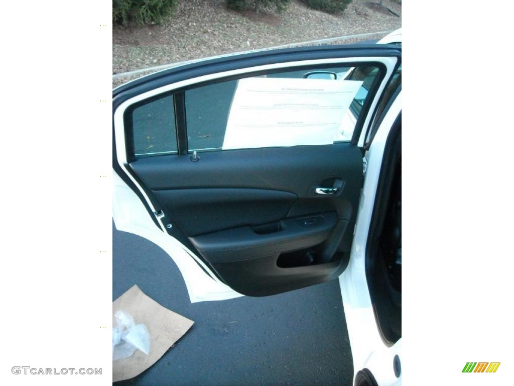 2011 Chrysler 200 Touring Black Door Panel Photo #42411616