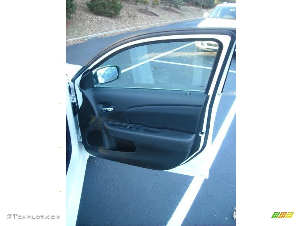 2011 Chrysler 200 Touring Black Door Panel Photo #42411637