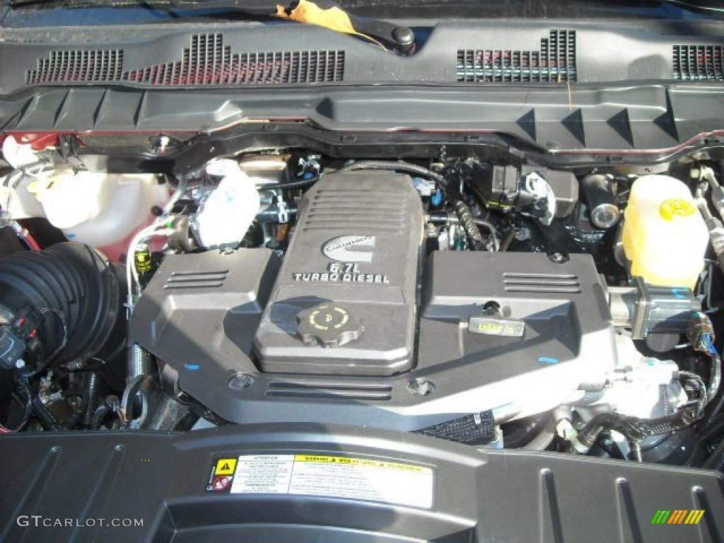 2011 Dodge Ram 2500 HD Big Horn Crew Cab 4x4 Dually Engine Photos
