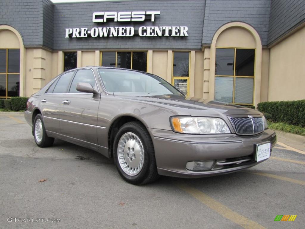 2000 Q 45 - Pewter Pearl Metallic / Stone Beige photo #1